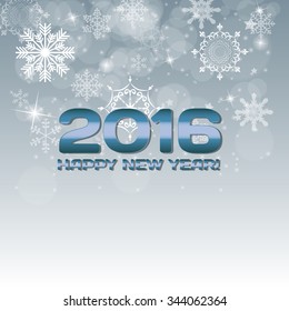 Abstract Beauty Christmas and New Year Background. Vector Illustration. EPS10