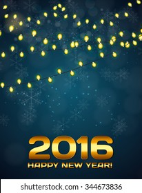 Abstract beauty Christmas and New Year background. Vector Illustration EPS10