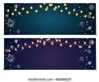 Abstract Beauty Christmas and New Year Background. Vector Illustration. EPS10
