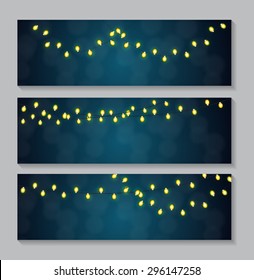 Abstract Beauty Glowing Light Background. Vector Illustration. EPS10
