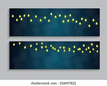 Abstract Beauty Glowing Light Background. Vector Illustration. EPS10
