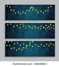Abstract Beauty Glowing Light Background. Vector Illustration. EPS10