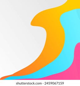 Abstract beauty gradient background design