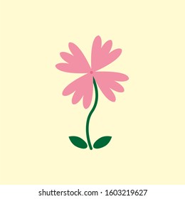 Abstract Beauty Vector Flower Logo Icon Template