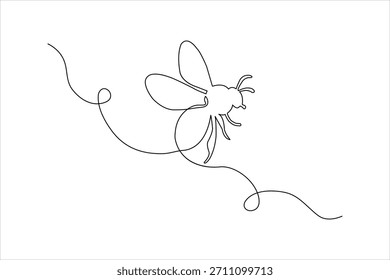 Abstractas diseño de abeja estilo de tatuaje artístico