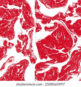 Patrones Abstractas de la pintura de la acuarela de la carne, elemento inconsútil lindo del diseño del modelo para los Anuncios de la venta, los carteles, las etiquetas, y el papel de embalaje del regalo.