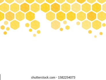 Abstract Beehive Hexagon On White Background Stock Vector (Royalty Free ...