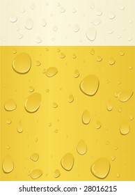 Abstract Beer Background - vector illustration