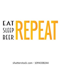 Abstract beer label