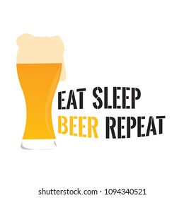 Abstract beer label