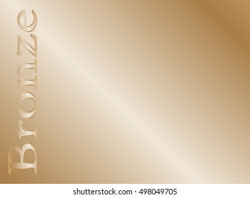abstract beige background, Bronze background for presentations, inscription Bronze