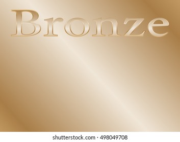 abstract beige background, Bronze background for presentations, inscription Bronze