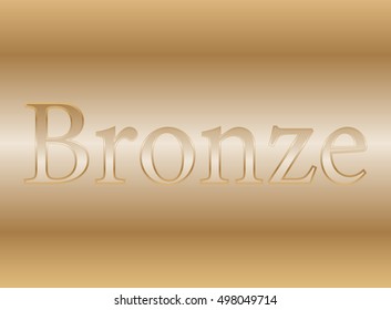 abstract beige background, Bronze background for presentations, inscription Bronze
