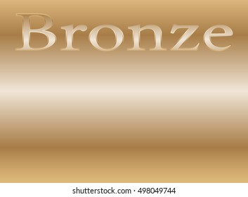 abstract beige background, Bronze background for presentations, inscription Bronze