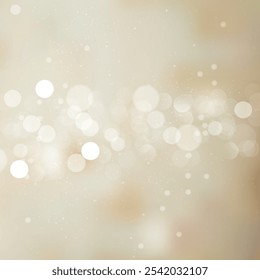 Fondo Abstractas beige de Bokeh Vector Stock