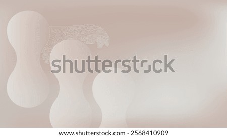 Abstract beige brown gradient desktop wallpaper vector. Gradient beige brown abstract  background. Abstract shape beige brown gradient desktop wallpaper background vector.