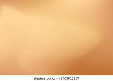 Abstract beige color blurred background, defocused aesthetic wallpaper design with copy space for various creative projects - presentation, cosmetics, web design, corporate report.
