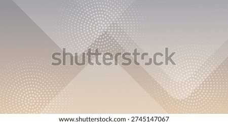 Abstract beige grey background with elegant material design layers eps10