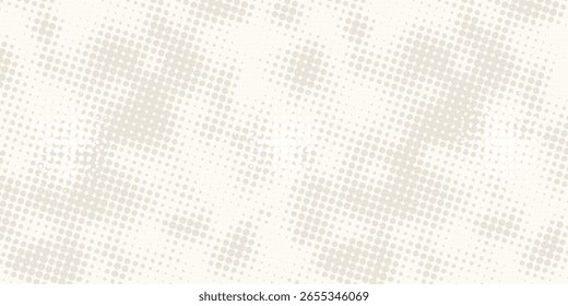 Abstract Beige Halftone Dot Pattern Background Suitable for Designs