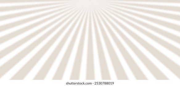 Abstract beige light background with rays