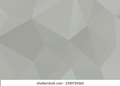 Abstract beige mosaic polygon surfaced background vector