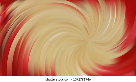 Abstract Beige and Red Swirl Background