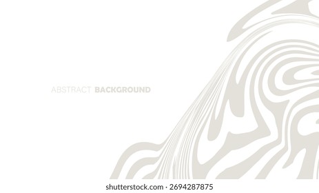 Abstract Beige and White Fluid Marble Background. Suit for banner, web, brochure, pamflet and presentation