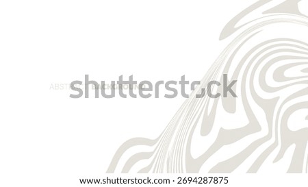 Abstract Beige and White Fluid Marble Background. Suit for banner, web, brochure, pamflet and presentation