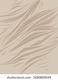 Textura de faixa de zebra bege abstrata sobre fundo claro