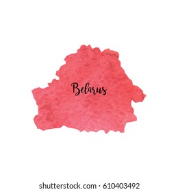 Abstract Belarus map