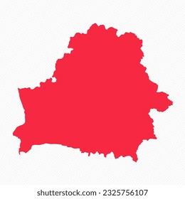 Abstract Belarus Simple Map Background, can be used for business designs, presentation designs or any suitable designs.