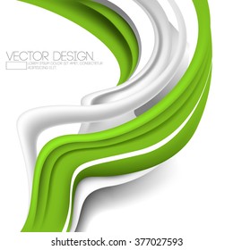 abstract bent lines corporate background