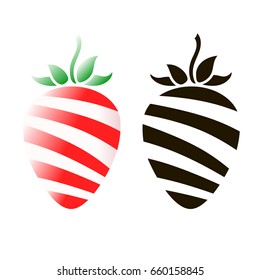   Abstract berry. Vector illustration. 