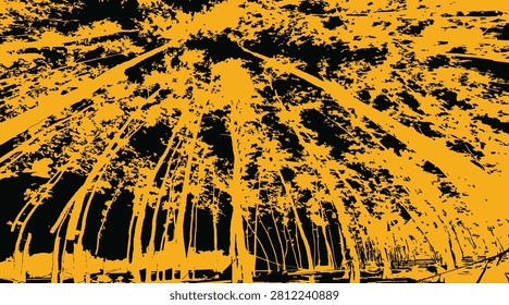 Abstract beside beach tree leaf texture in colourful with background..eps