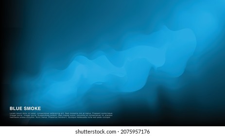 abstract bg vector background smoke blue light blue black colors