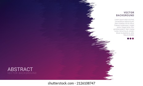 Abstract Bg Vector Background Template Paper Slice Effect Pink Purple Colors Editable