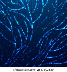Abstract big data code representation. Modern high-tech data background. Graphic concept for your design