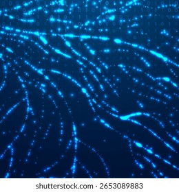 Abstract big data code representation. Modern high-tech data background. Graphic concept for your design