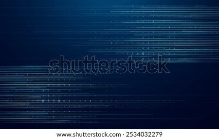 Abstract big data code representation. Modern high-tech data background. Graphic concept for your design