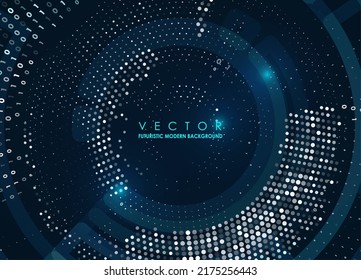 Abstract big data visualization. Big data code representation. Futuristic network or business analytics. Graphic concept for your design