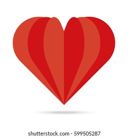 abstract big heart