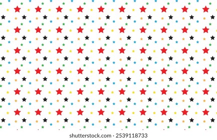 abstract big small coloring star pattern can be used banner, wallpaper, wall cloth.