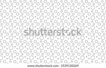 abstract big small outline circle pattern can be used banner, wallpaper, wall cloth.