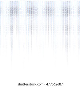 Abstract binary code background , Vector