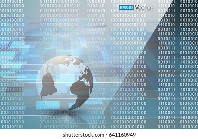 Abstract binary code and world