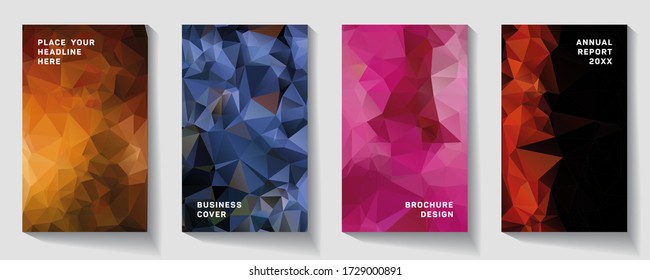 Abstract binder layout. Business Roll Up Banner Stand Poster Brochure flat design template creative concept. Vector front page font.  Creative ad flyer font.
