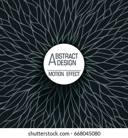Abstract biological grid Design. Concept of Neural networks. Detailed interweaving organic structure. Vector 