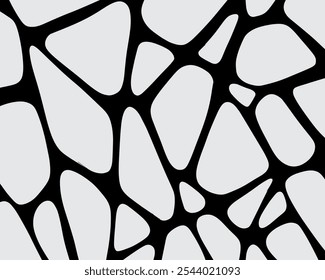 Biomorfismo Abstractas Patrón de línea de forma de burbuja Diseño de fondo Fondo de pantalla Póster Textura Imprimir Arte