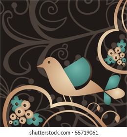 Abstract bird