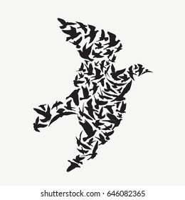 Abstract bird.